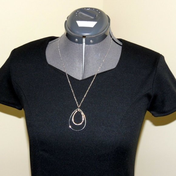 NEW! Little Black Dress by Formal Fashions Party Ready Made in USA Size 0 - Picture 4 of 10